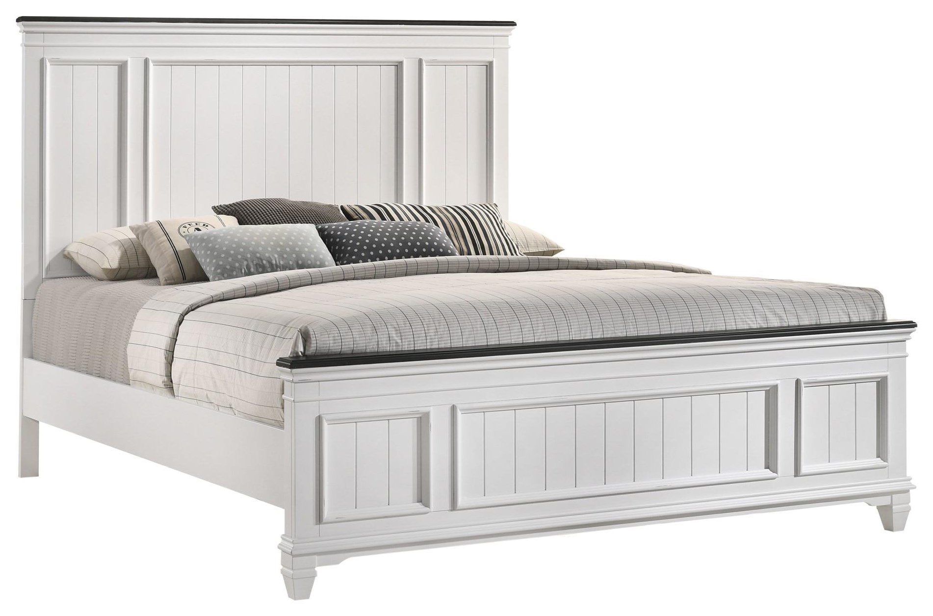 Lifestyle Shania Queen Panel Bed Royal Furniture Panel Beds